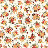 Carta Bella Papers - Hello Autumn - Fall Floral - 2 Sheets