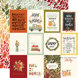 Carta Bella Cut-Outs - Hello Autumn - 3x4 Journaling Cards