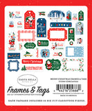 Carta Bella Frames & Tags Die-Cuts - Merry Christmas