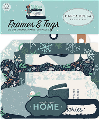 Carta Bella Frames & Tags Die-Cuts - Snow Much Fun