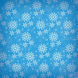 Carta Bella Papers - A Very Merry Christmas - Winter Snowflakes - 2 Sheets