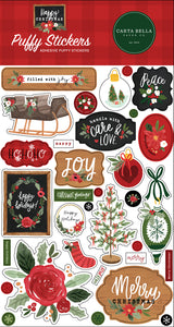 Carta Bella Puffy 3D Stickers - Happy Christmas