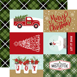 Echo Park Cut-Outs - Celebrate Christmas - 4x6 Journaling Cards