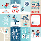 Echo Park Cut-Outs - Celebrate Winter - 3x4 Journaling Cards