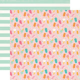 Echo Park Papers - Summer Dreams - Sweet as Summer - 2 Sheets