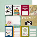 Echo Park Cut-Outs - Getaway - Journaling Cards