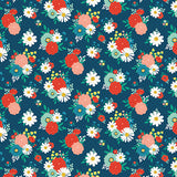 Echo Park Papers - Good Day Sunshine - Festive Floral - 2 Sheets