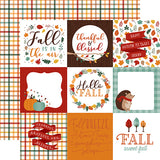 Echo Park Cut-Outs - Happy Fall - 4x4 Journaling Cards