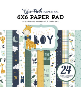 Echo Park 6x6 Pad - It's A Boy