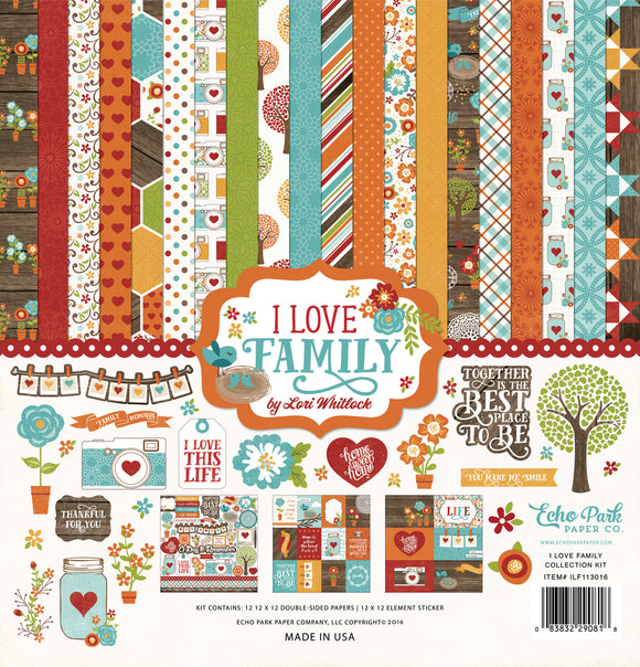 Echo Park Collection Kit - I Love Family