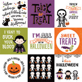 Echo Park Cut-Outs - I Love Halloween - 4x4 Journaling Cards
