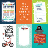 Echo Park Cut-Outs - Imagine That - Boy - 4x6 Journaling Cards