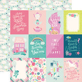 Echo Park Cut-Outs - Imagine That - Girl - 3x4 Journaling Cards