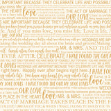 Echo Park Papers - Just Married - Something Blue Foil - 2 Sheets