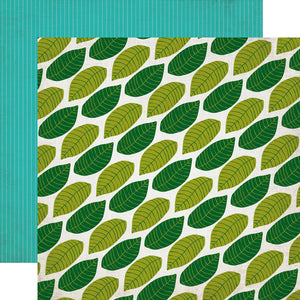 Echo Park Papers - Jungle Safari - Canopy Leaves - 2 Sheets