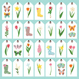 Echo Park Cut-Outs - I Love Spring - Spring Tags