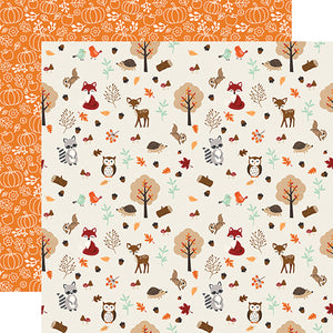 Echo Park Papers - My Favorite Fall - Fall Friends - 2 Sheets