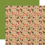 Echo Park Papers - My Favorite Fall - Autumn Acorns - 2 Sheets