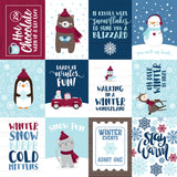 Echo Park Cut-Outs - My Favorite Winter - 3x4 Journaling Cards
