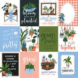 Echo Park Cut-Outs - Plant Lady - 3x4 Journaling Cards