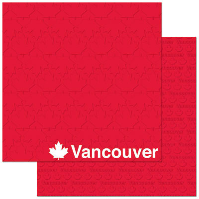 Reminisce Papers - Passports - Vancouver - 2 Sheets