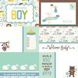 Echo Park Cut-Outs - Sweet Baby - Boy - Journaling Cards