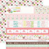 Echo Park Cut-Outs - Sweet Baby - Girl - Border Strips