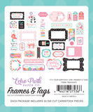 Echo Park Frames & Tags Die-Cuts - It's Your Birthday - Girl
