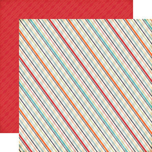 Echo Park Papers - That's My Boy - Plaid - 2 Sheets