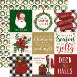 Echo Park Cut-Outs - Twas the Night Before Christmas - 4x4 Journaling Cards