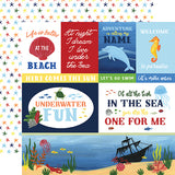 Echo Park Cut-Outs - Under Sea Adventures - Multi Journaling Cards