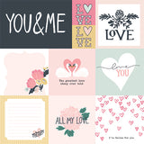 Echo Park Cut-Outs - You & Me - Multi Journaling Cards