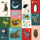 Echo Park Cut-Outs - Animal Safari - M-Z Alphabet Cards