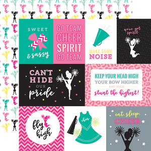 Echo Park Cut-Outs - Cheer - Journaling Cards